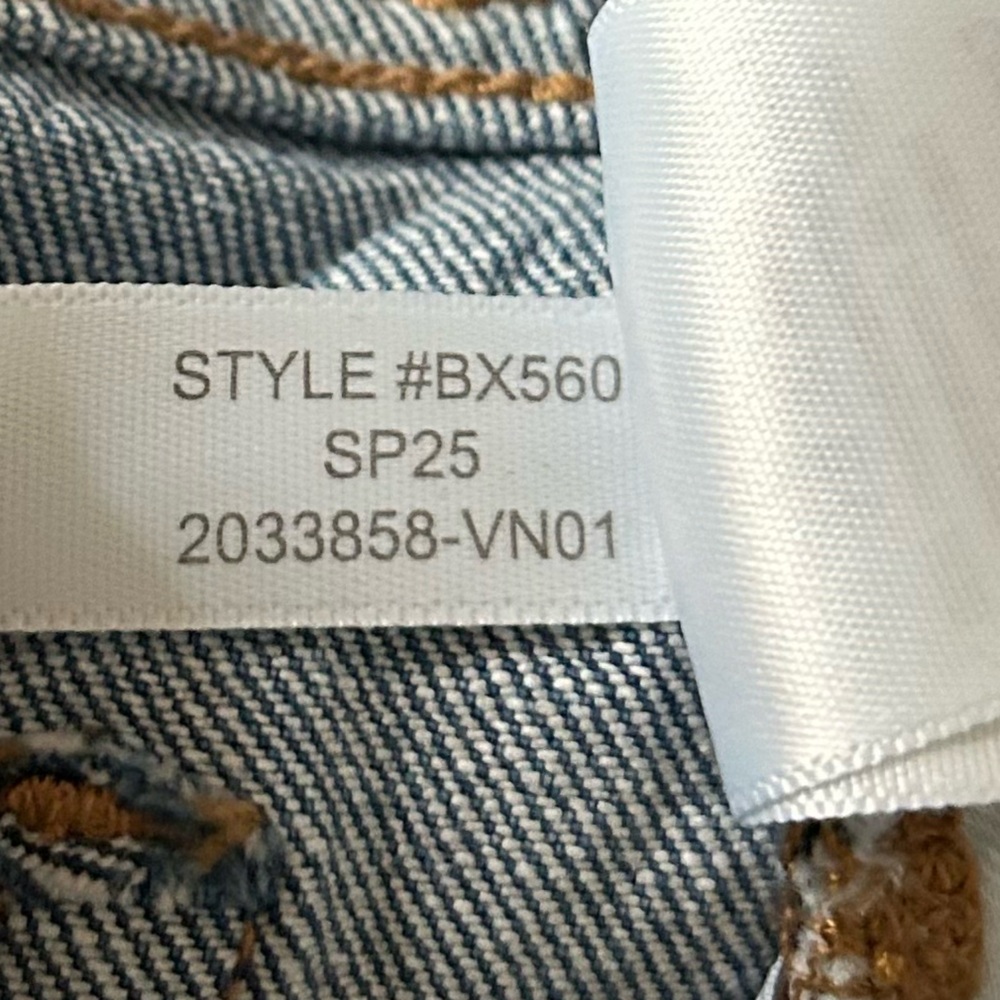 J. Crew Wide Leg Crop Jeans 24 - Picture 6 of 7